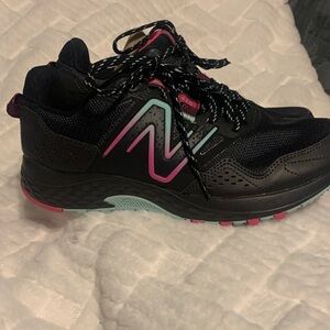 New Balance Black and Pink Athletic Shoes